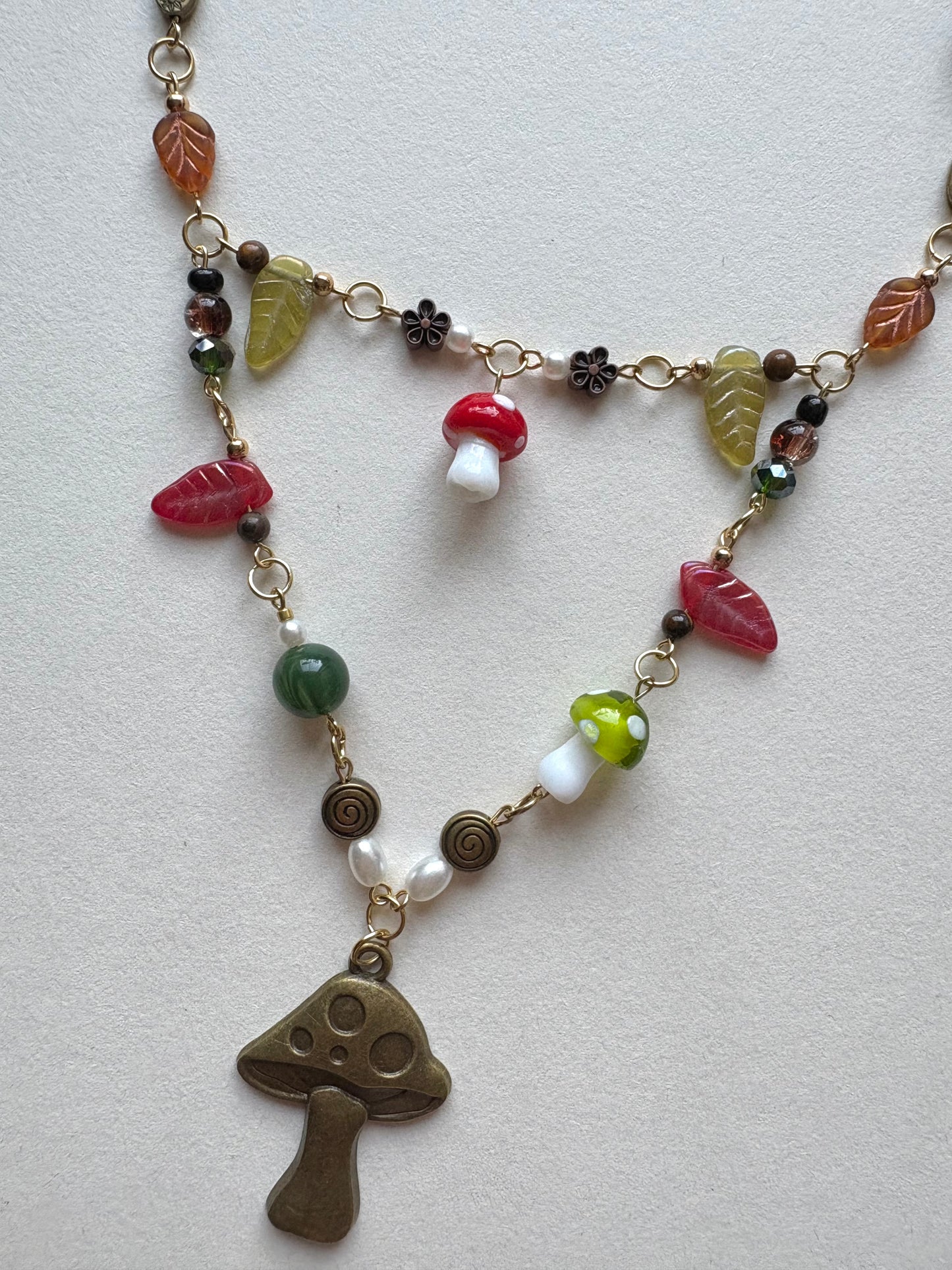 toadstool necklace