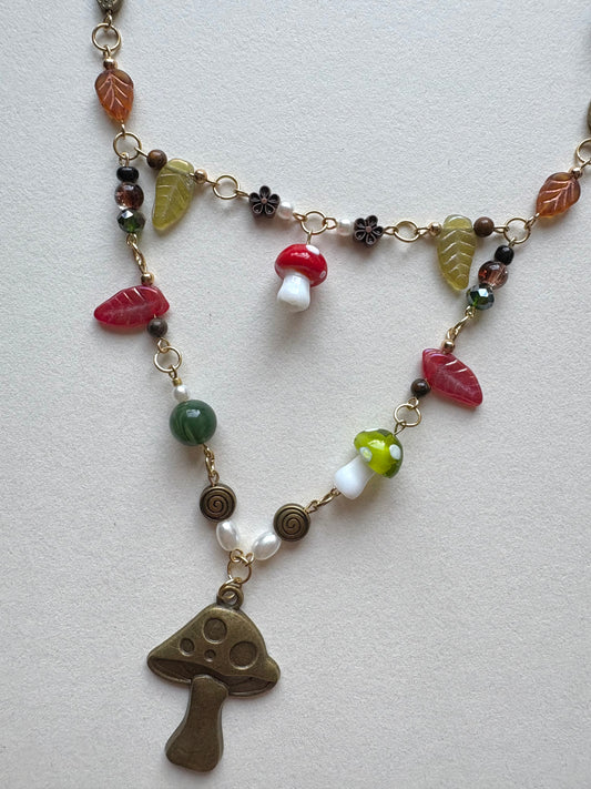 toadstool necklace