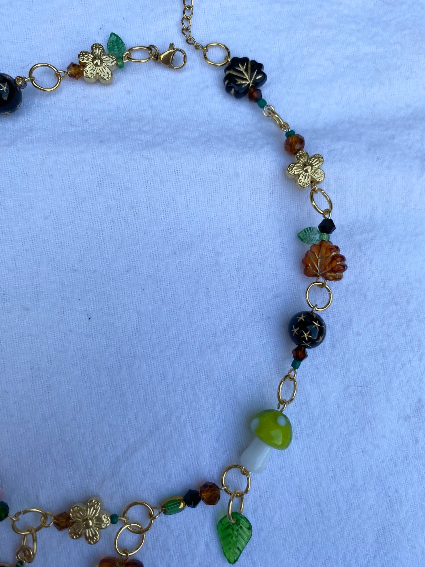 walk through fall necklace