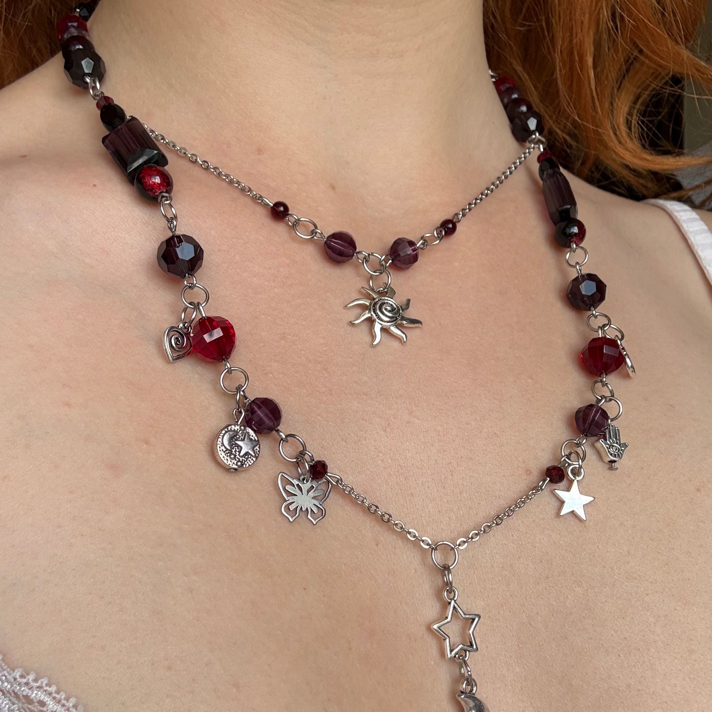everybody scream necklace