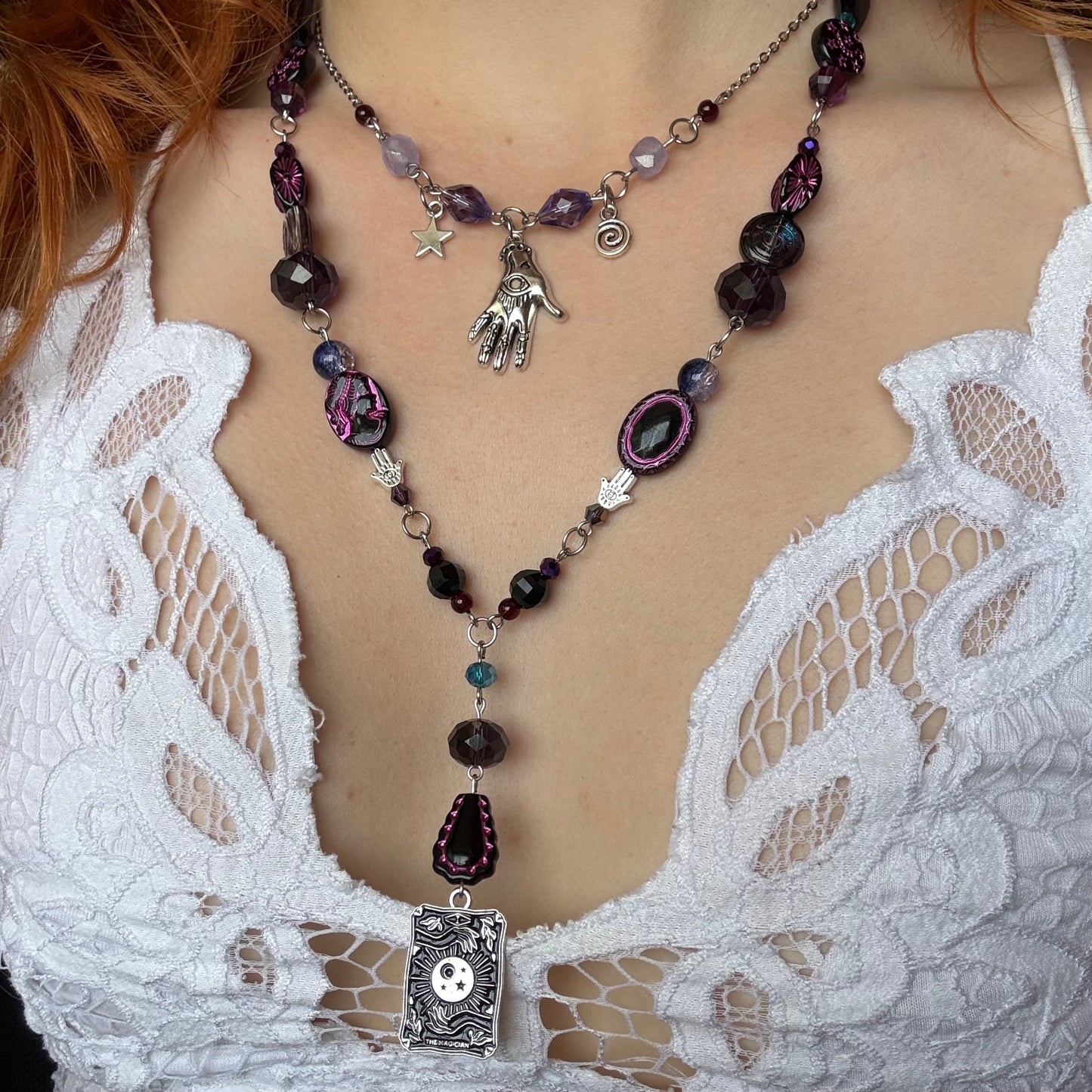 silver sorcerer necklace