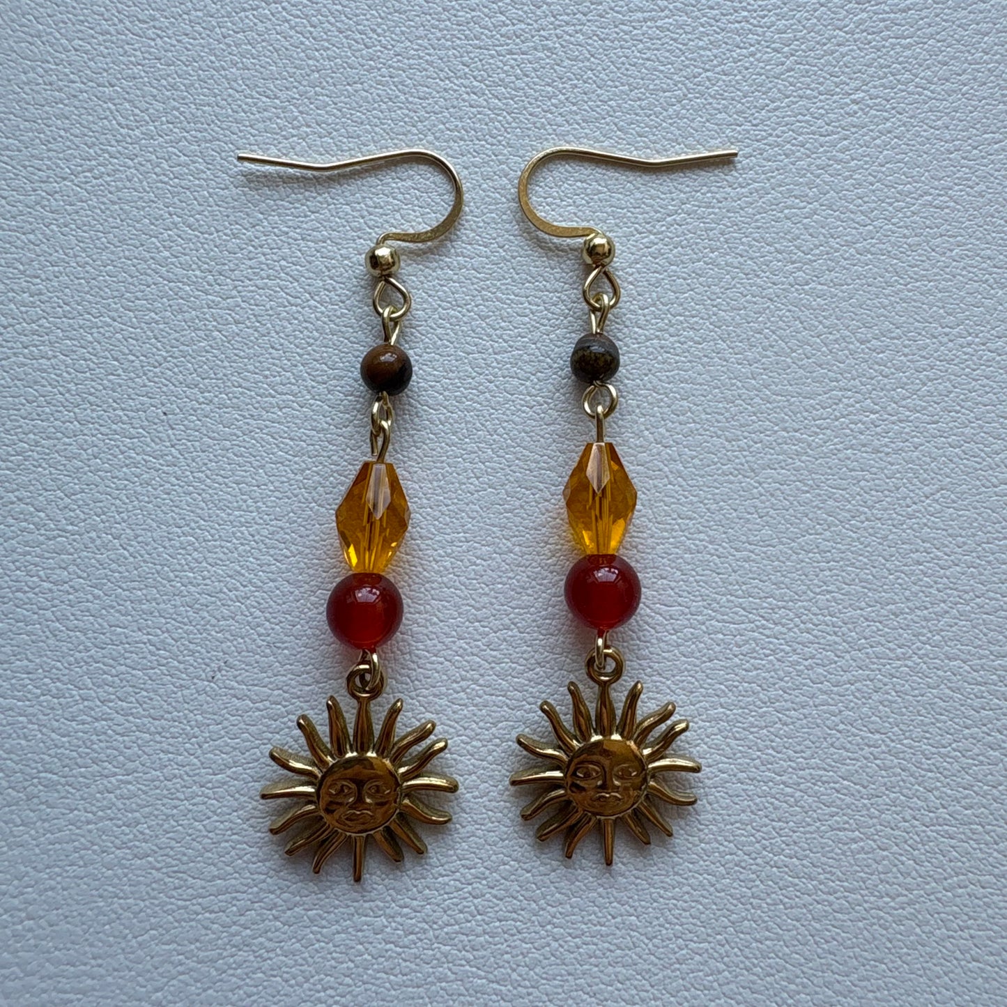 sunrise in the 70s earrings