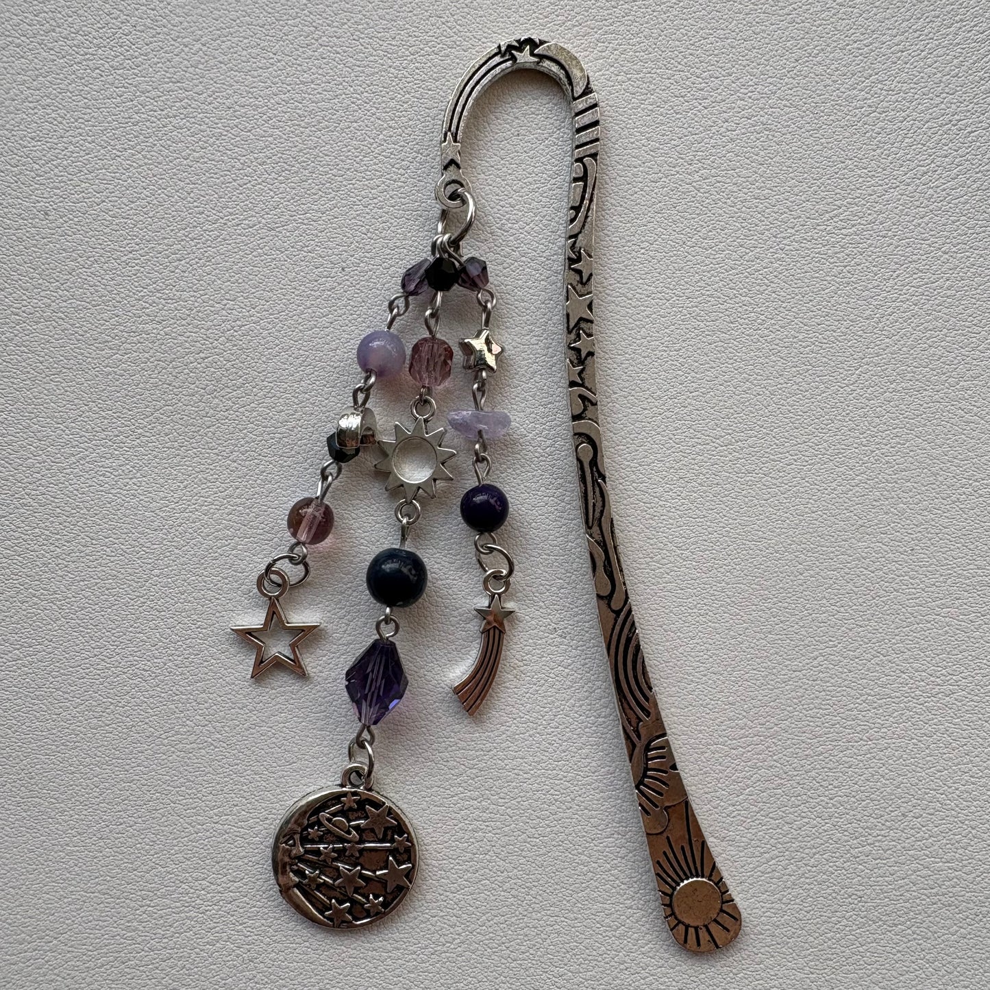 purple moon bookmark