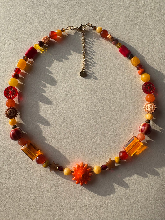 rising sun necklace