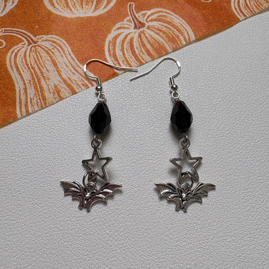 star bat earrings