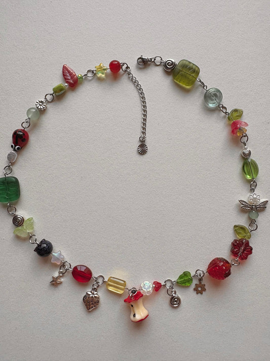 very hungry caterpillar necklace