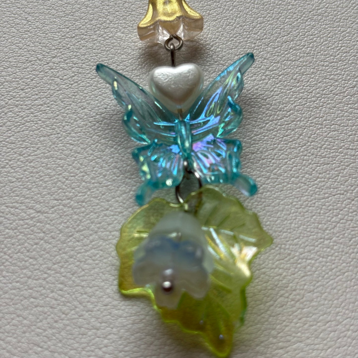 butterfly phone charm
