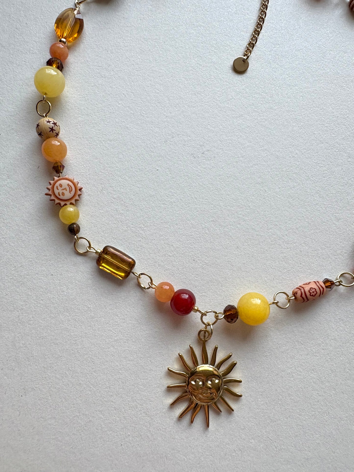 sunrise in the 70s bohemian necklace (MTO)