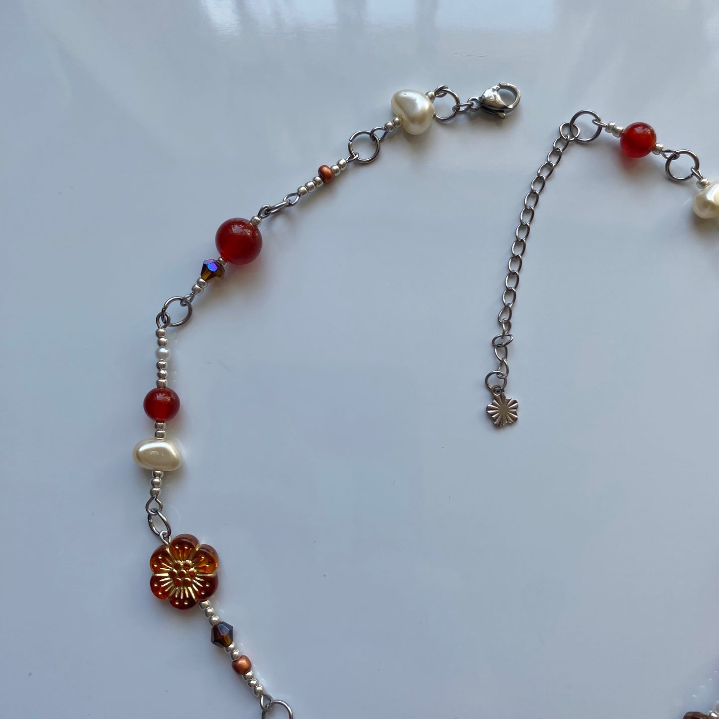 silver regret me necklace