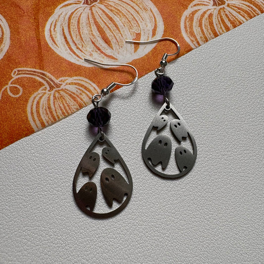 ghost earrings