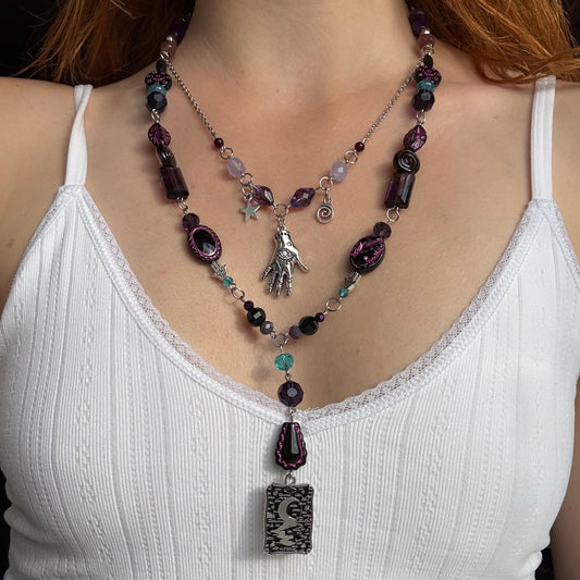 silver sorcerer necklace