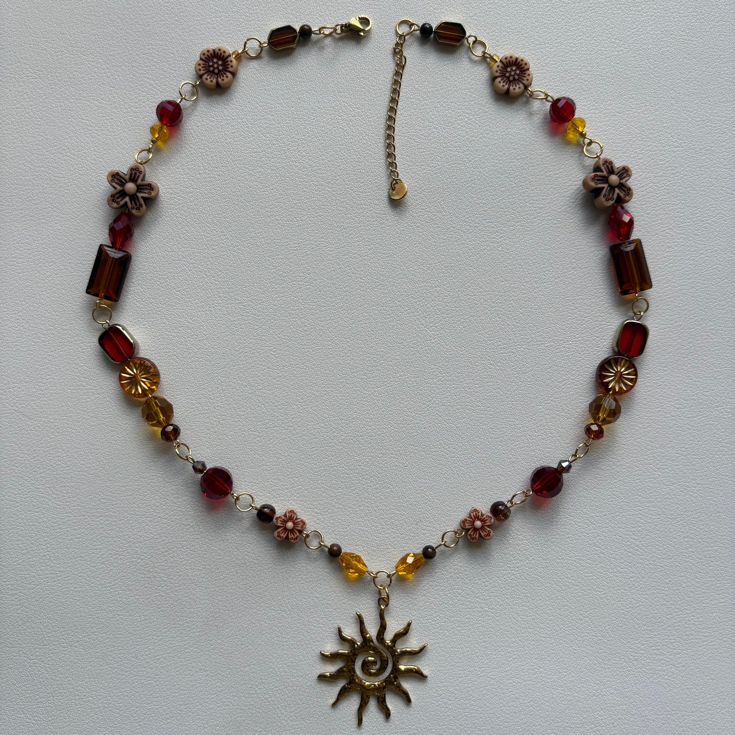 70s summer necklace