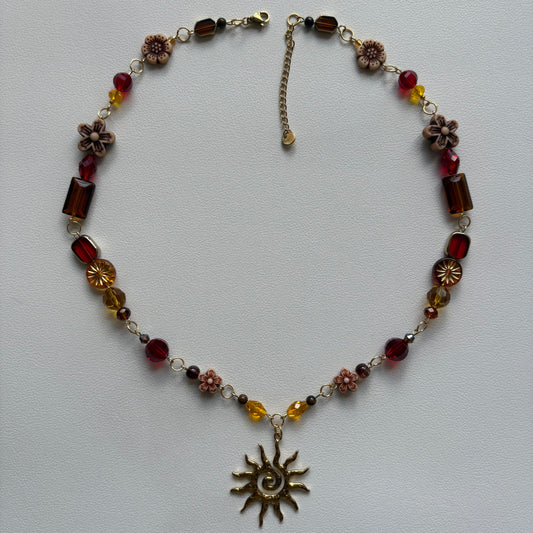 70s summer necklace