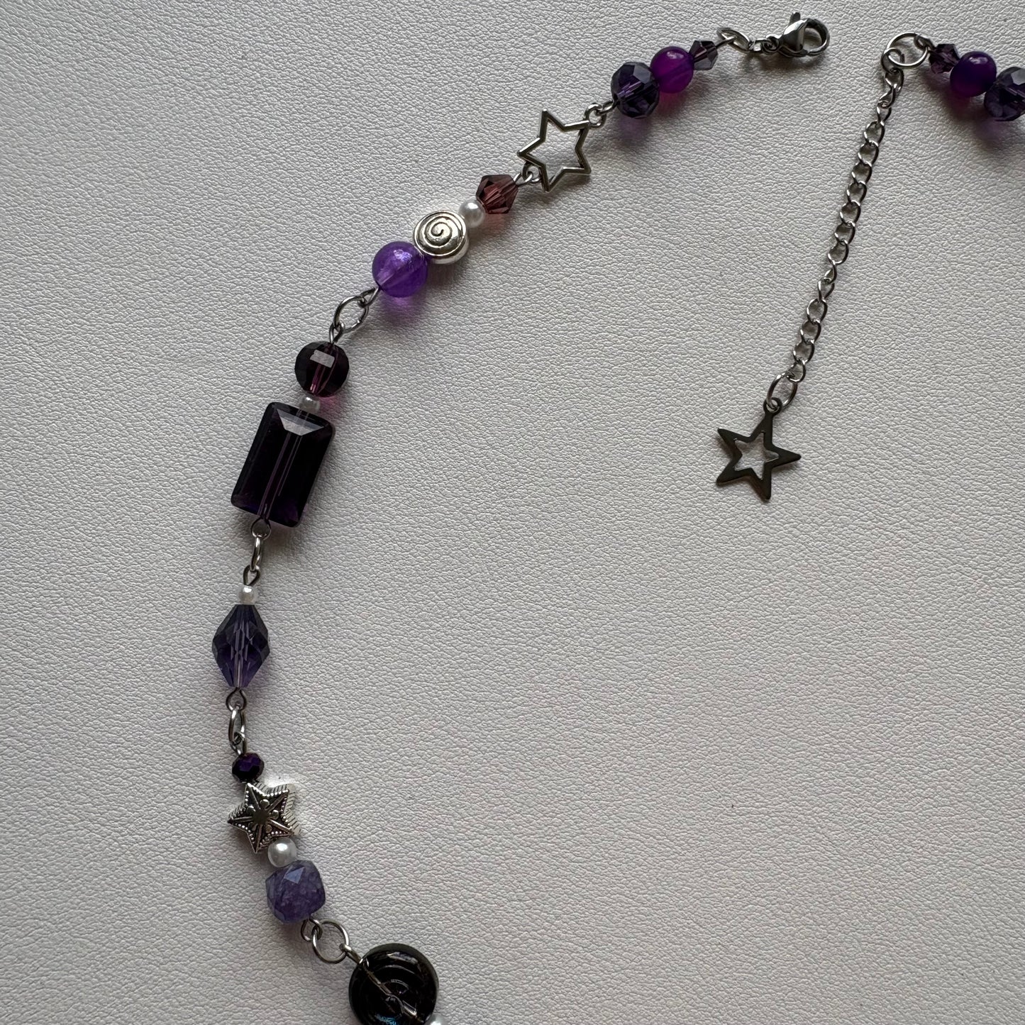 purple anomaly necklace