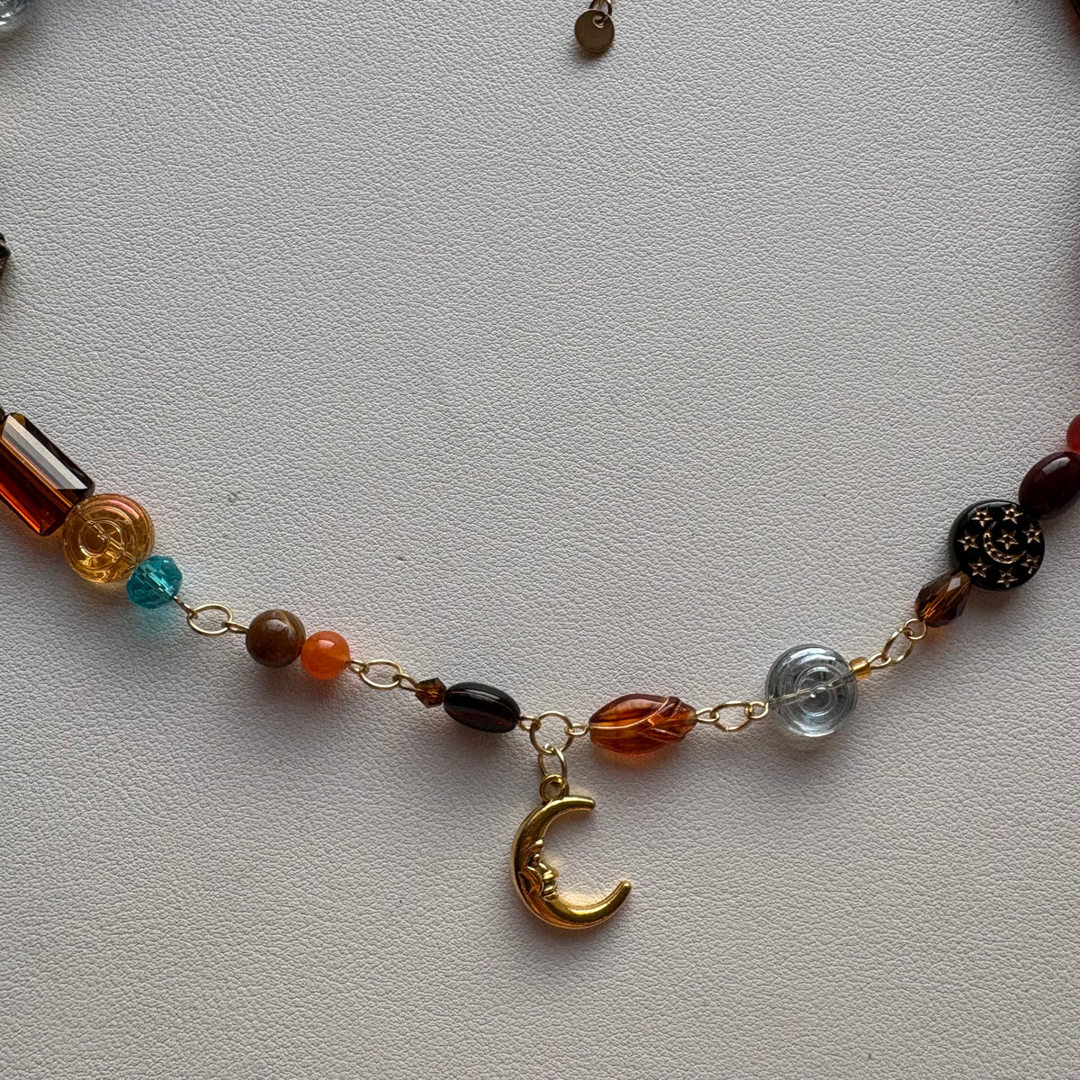 evening coffee necklace