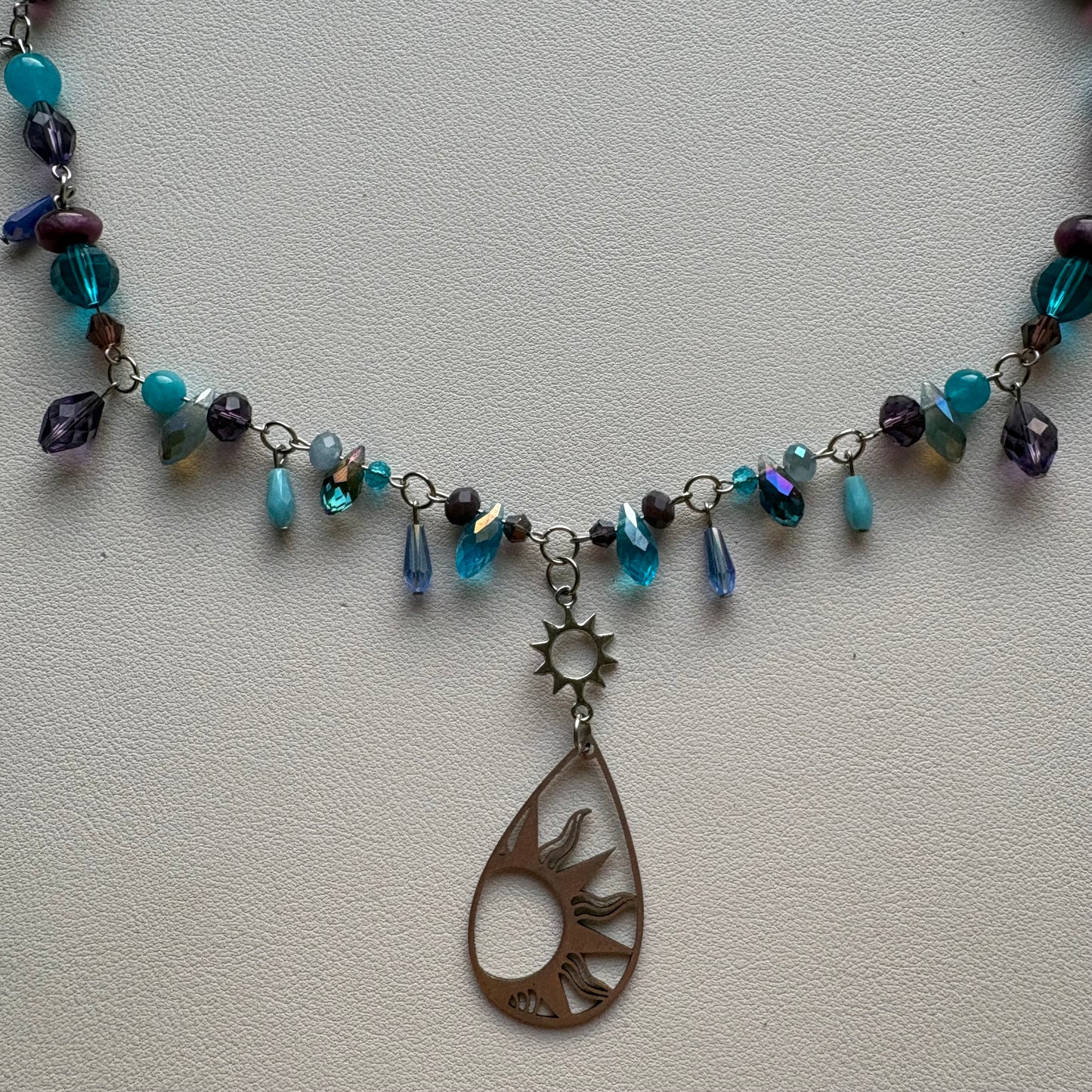 winter sun necklace