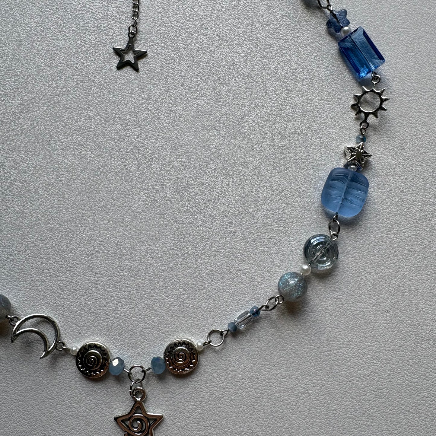 blue anomaly necklace