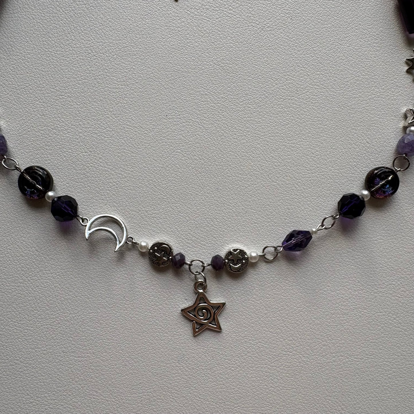 purple anomaly necklace