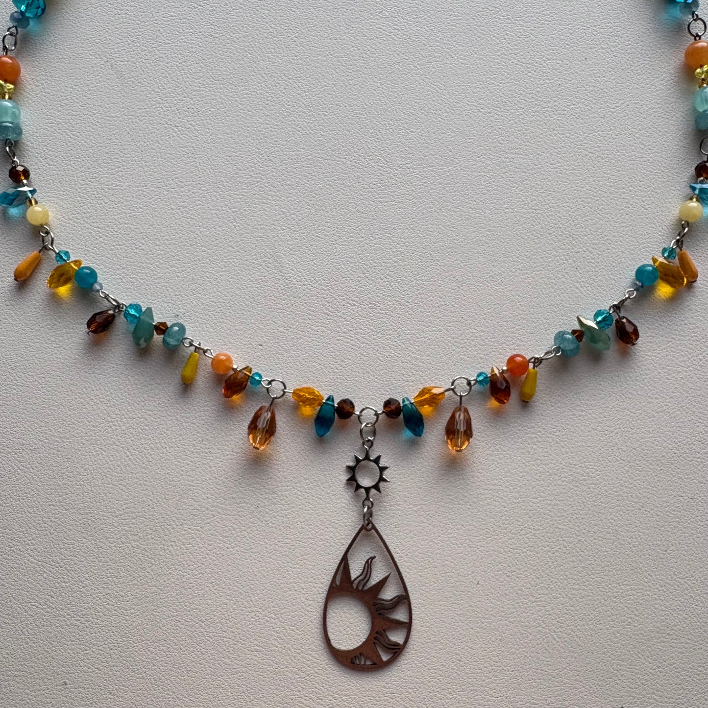 summer sun necklace
