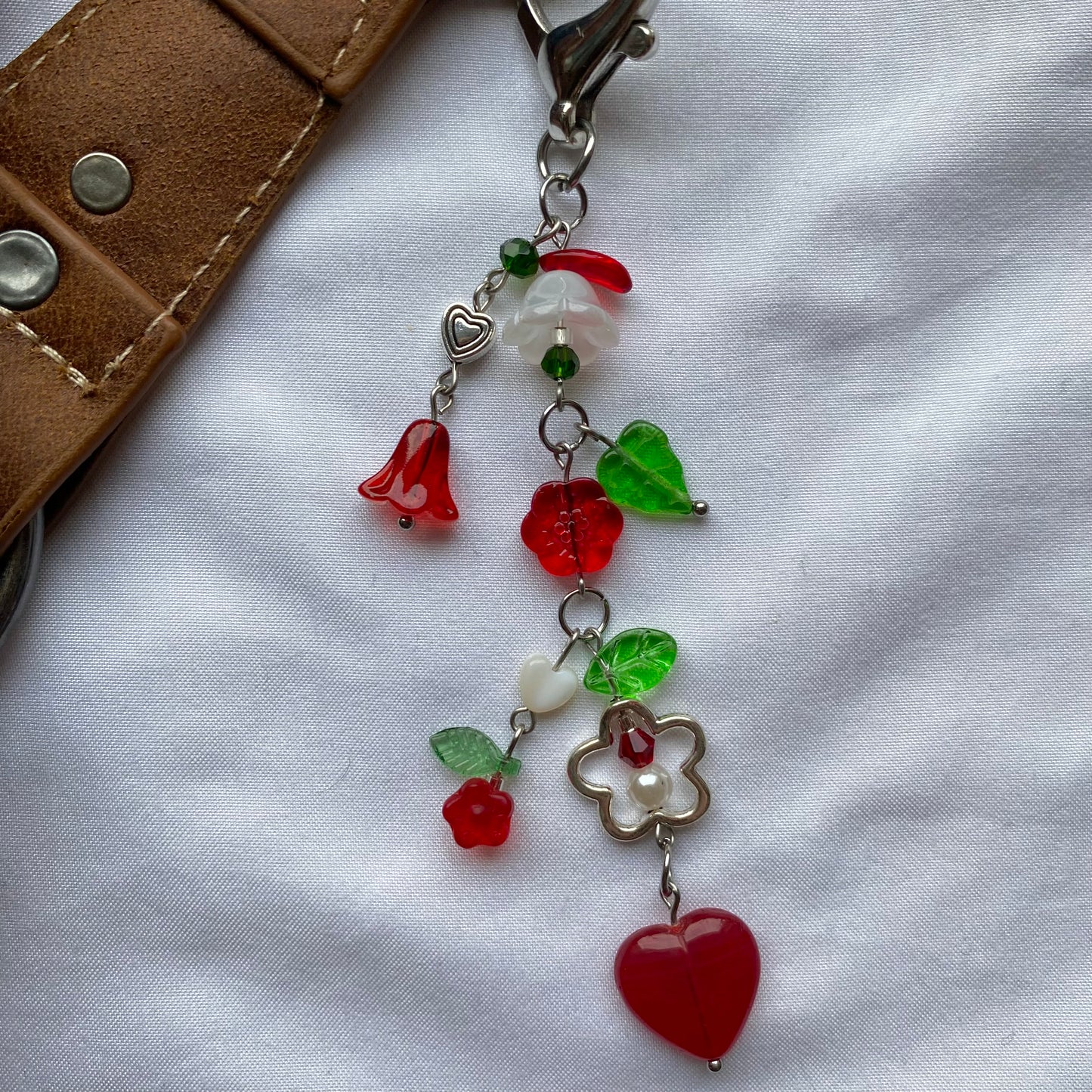 rose garden keychain