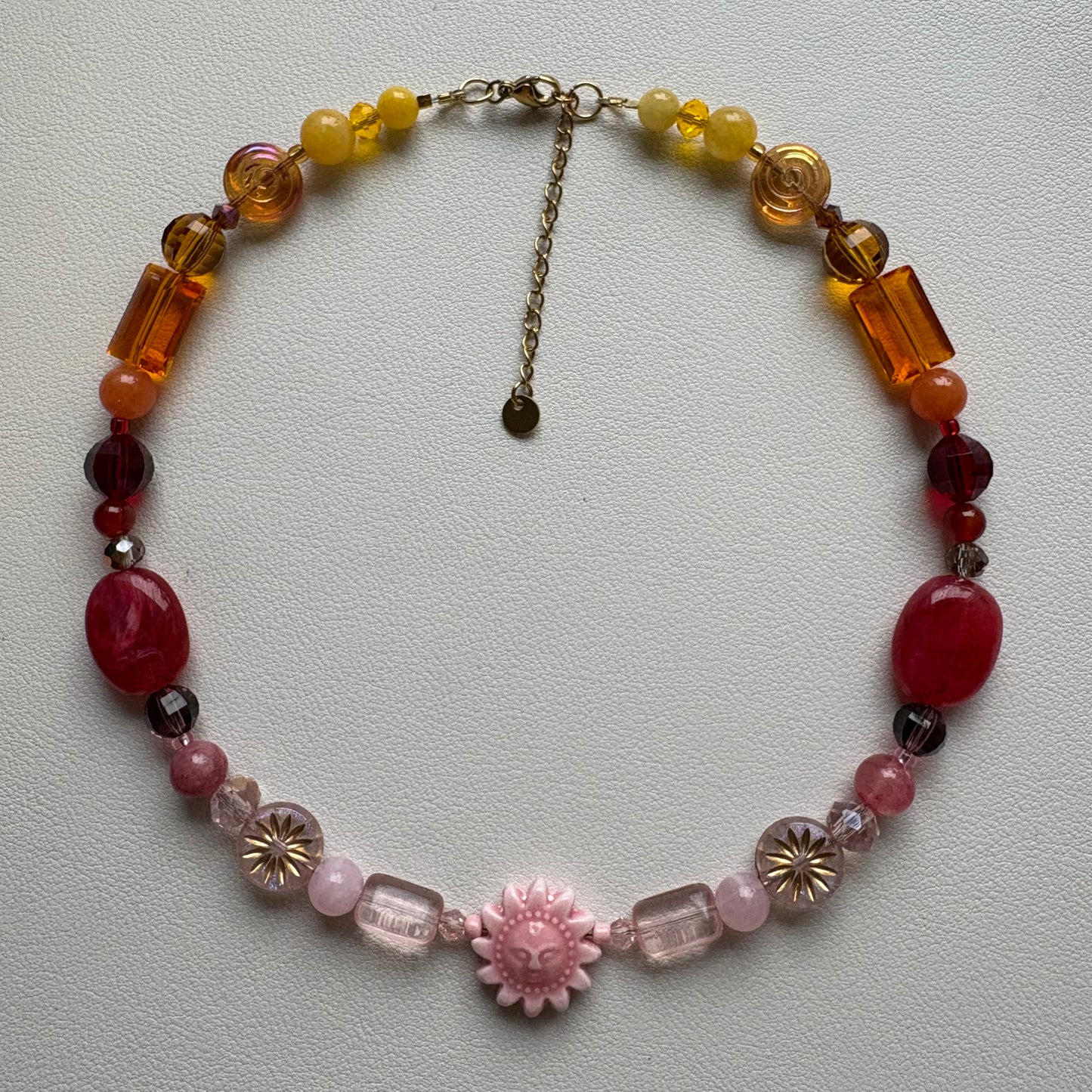 sunset necklace