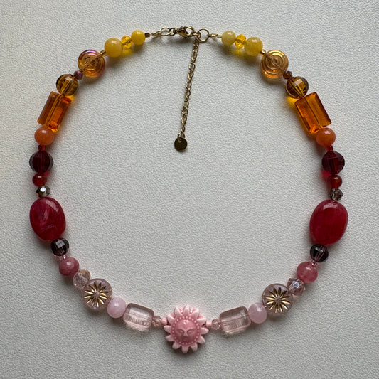 sunset necklace