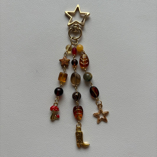 cowboy boot keychain