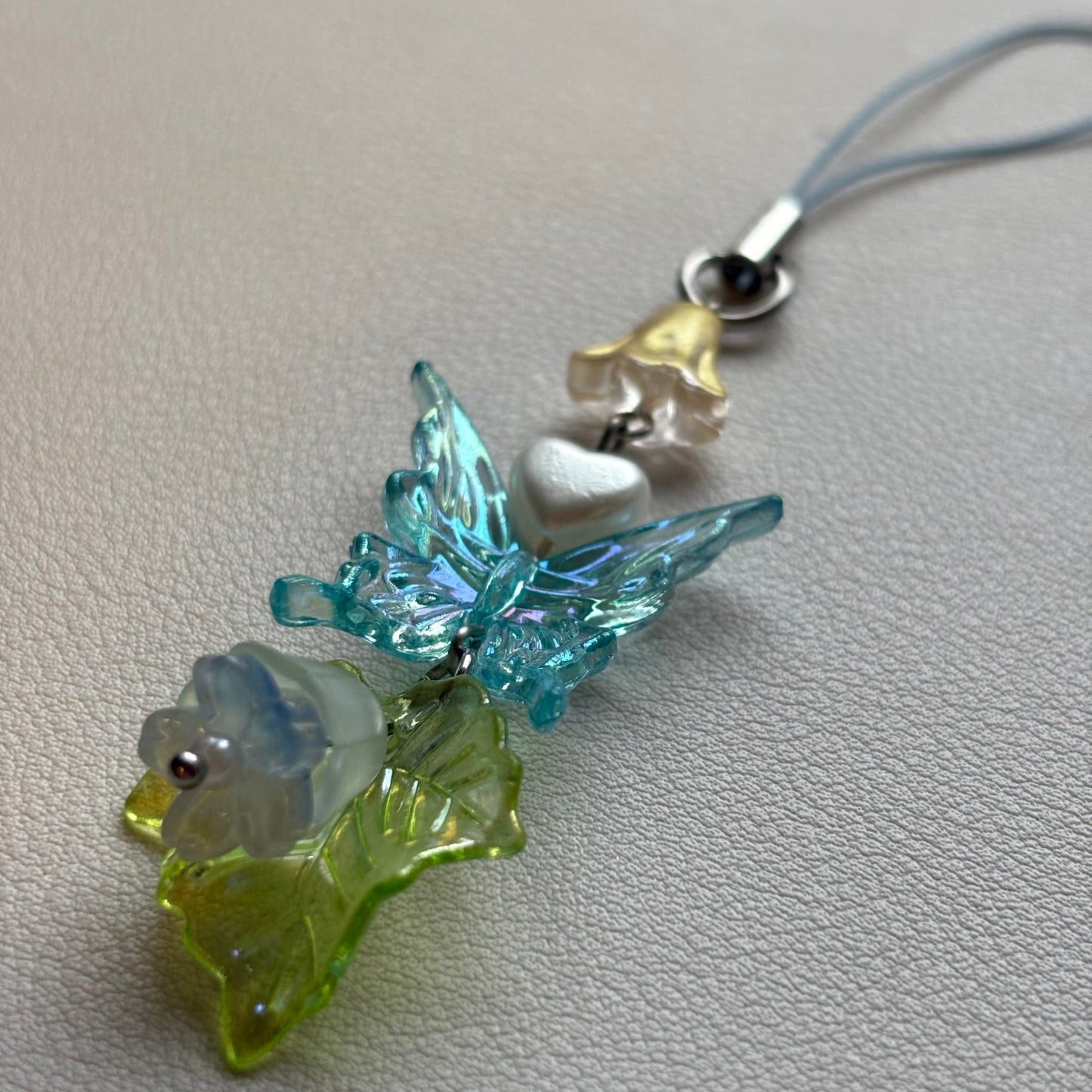 butterfly phone charm