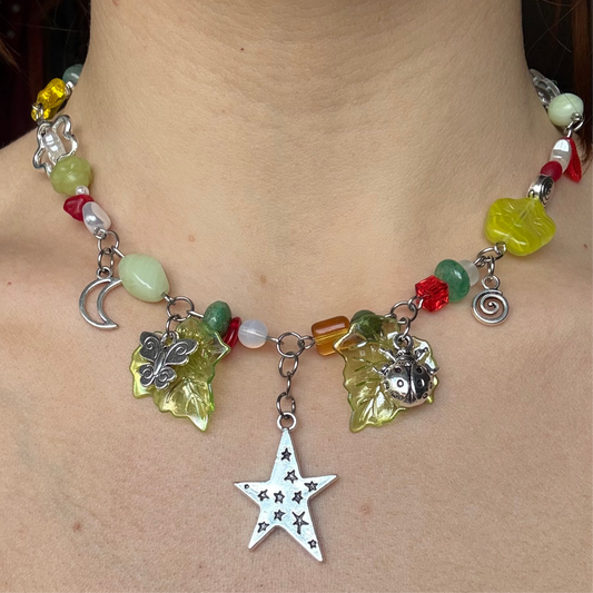 e’s ladybug necklace