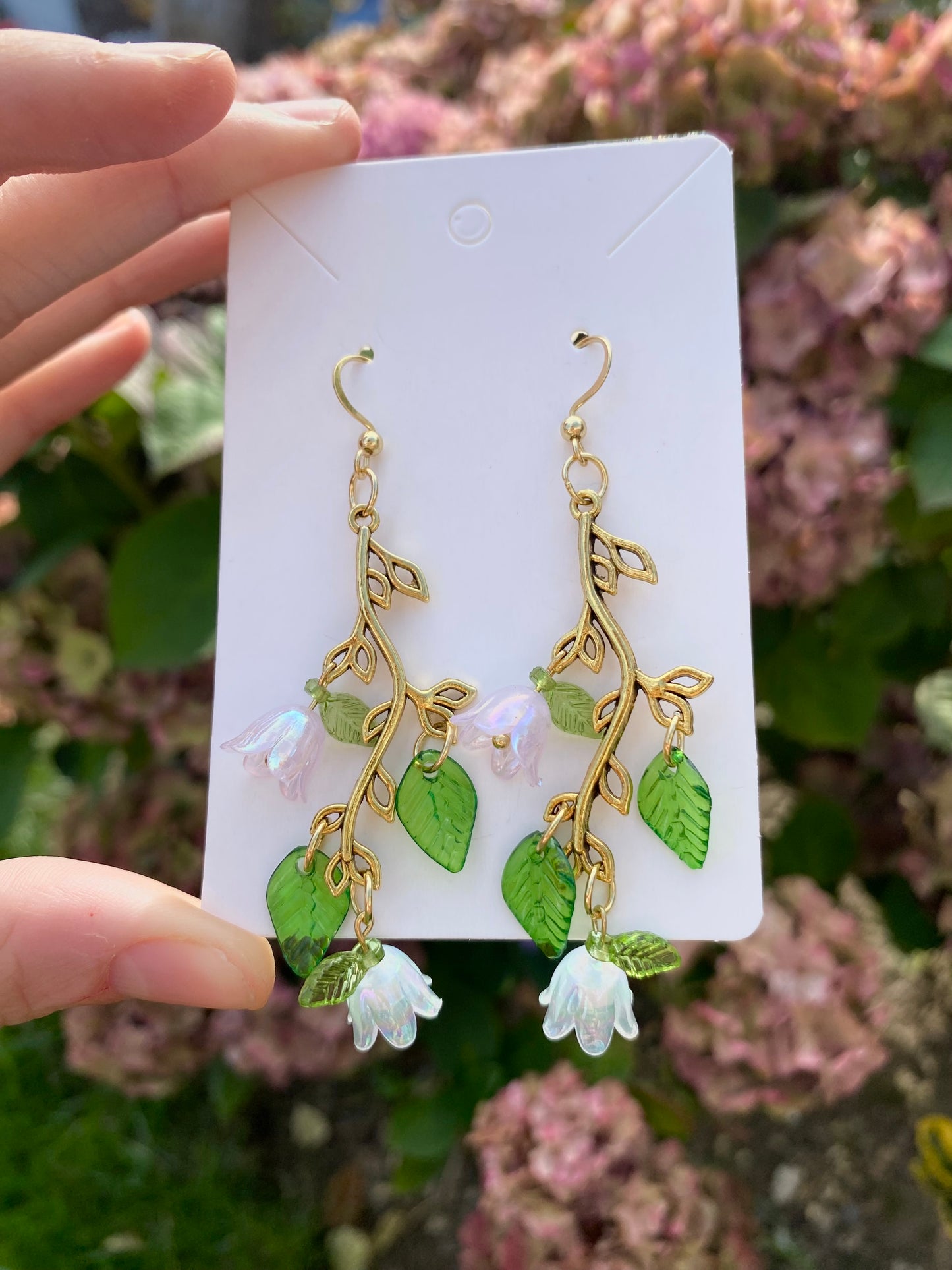 cottage vine earrings