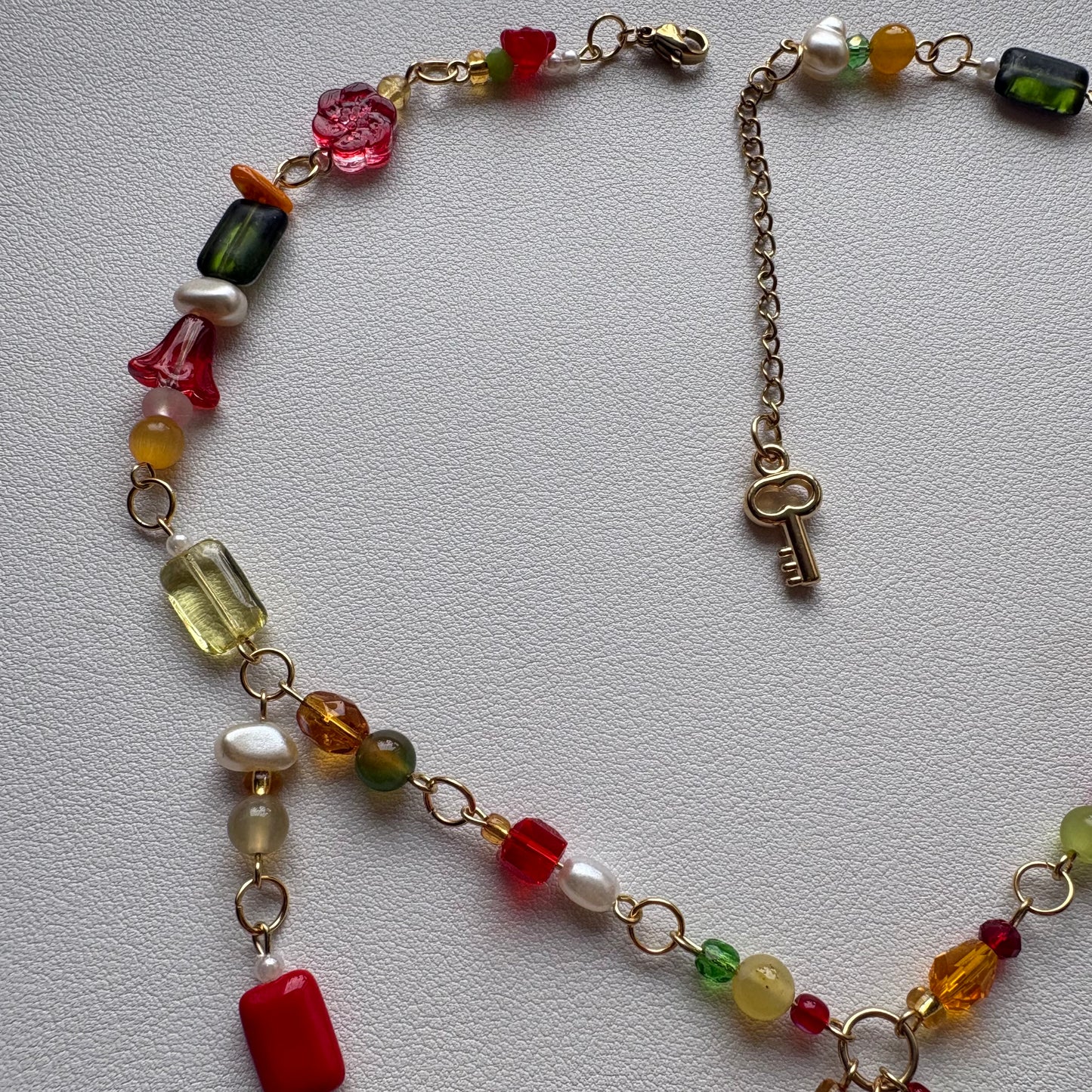 enchanted rose necklace