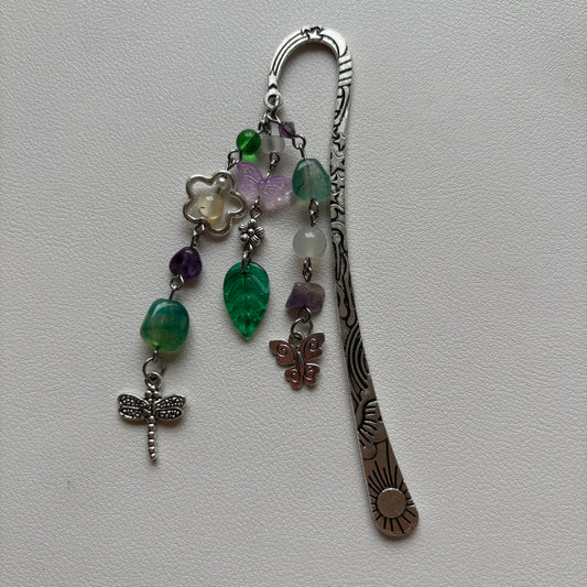 purple butterfly bookmark