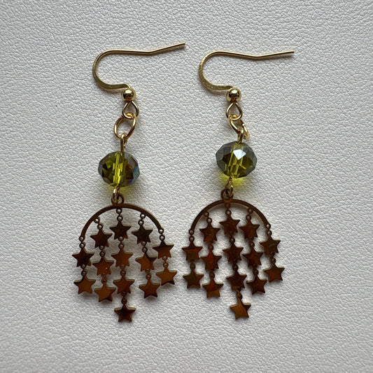 shooting star earrings