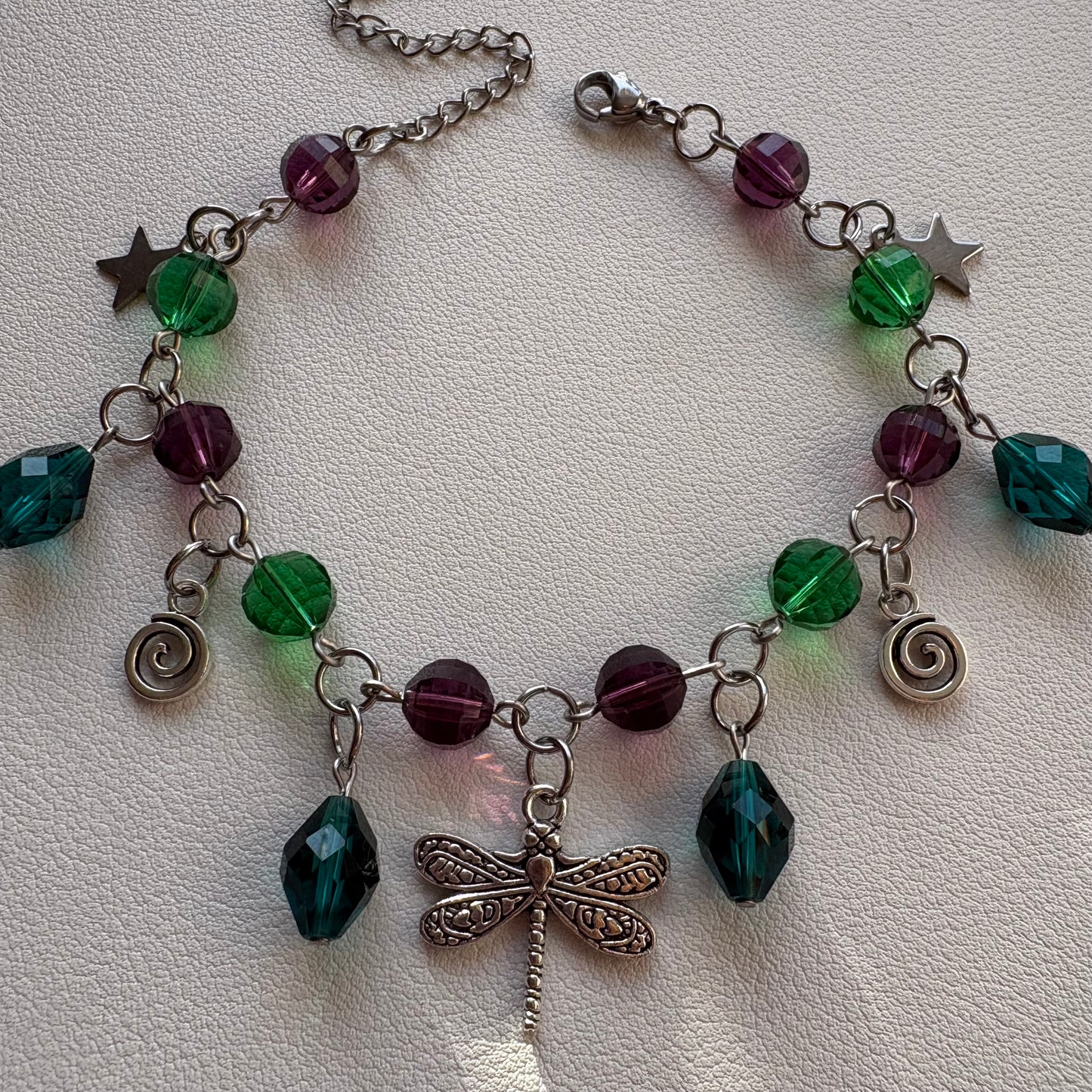 whimsical dragonfly bracelet