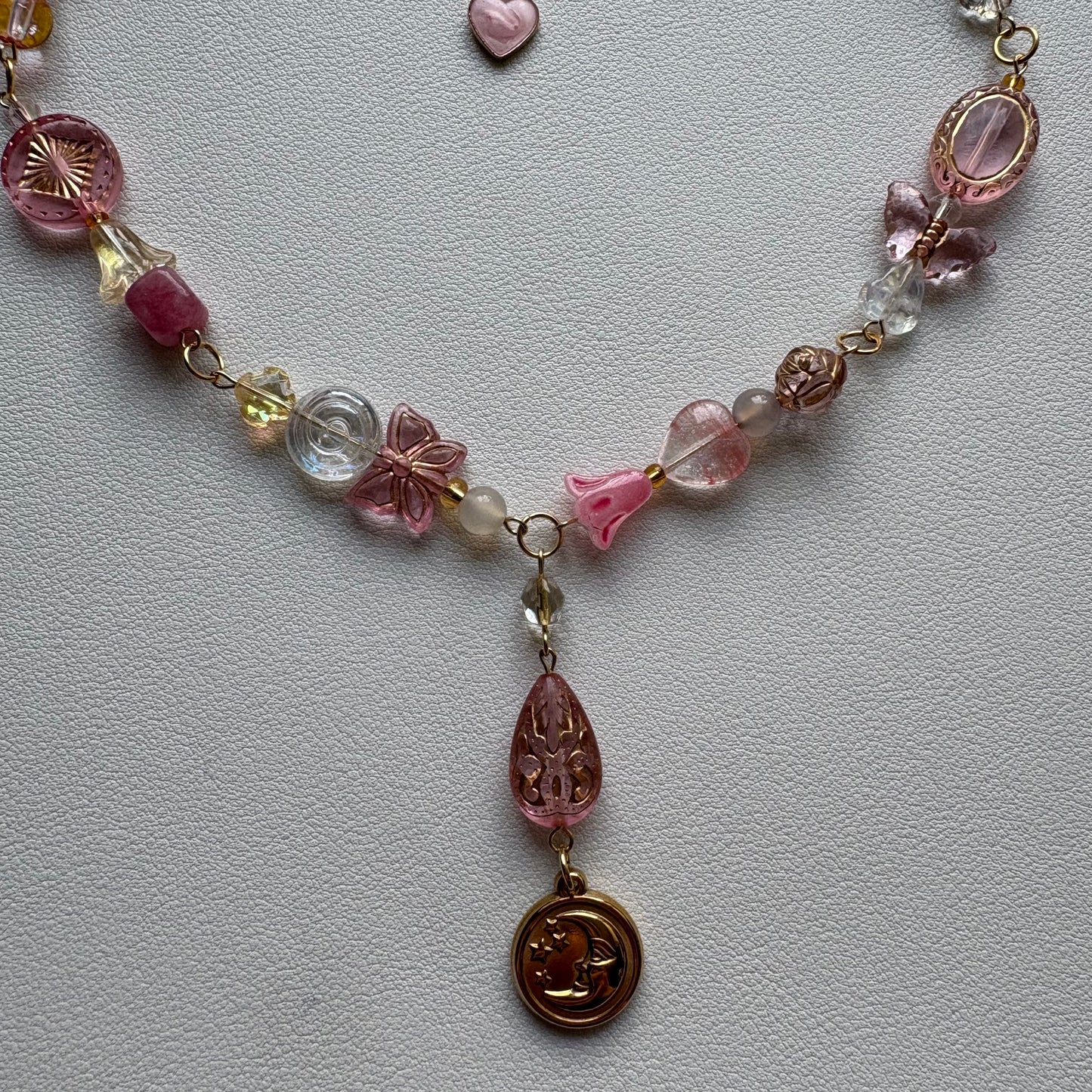pink whimsy necklace