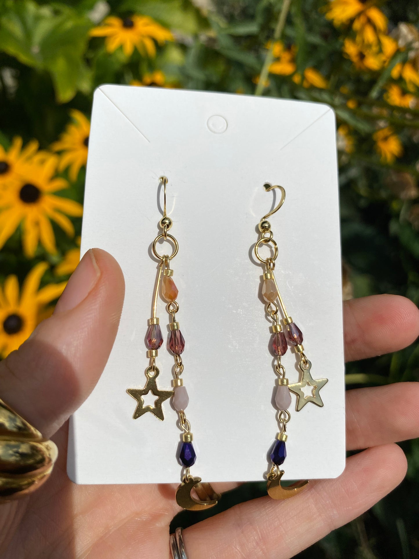 rhiannon dangle drop earrings