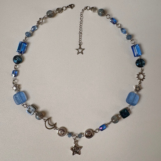 blue anomaly necklace