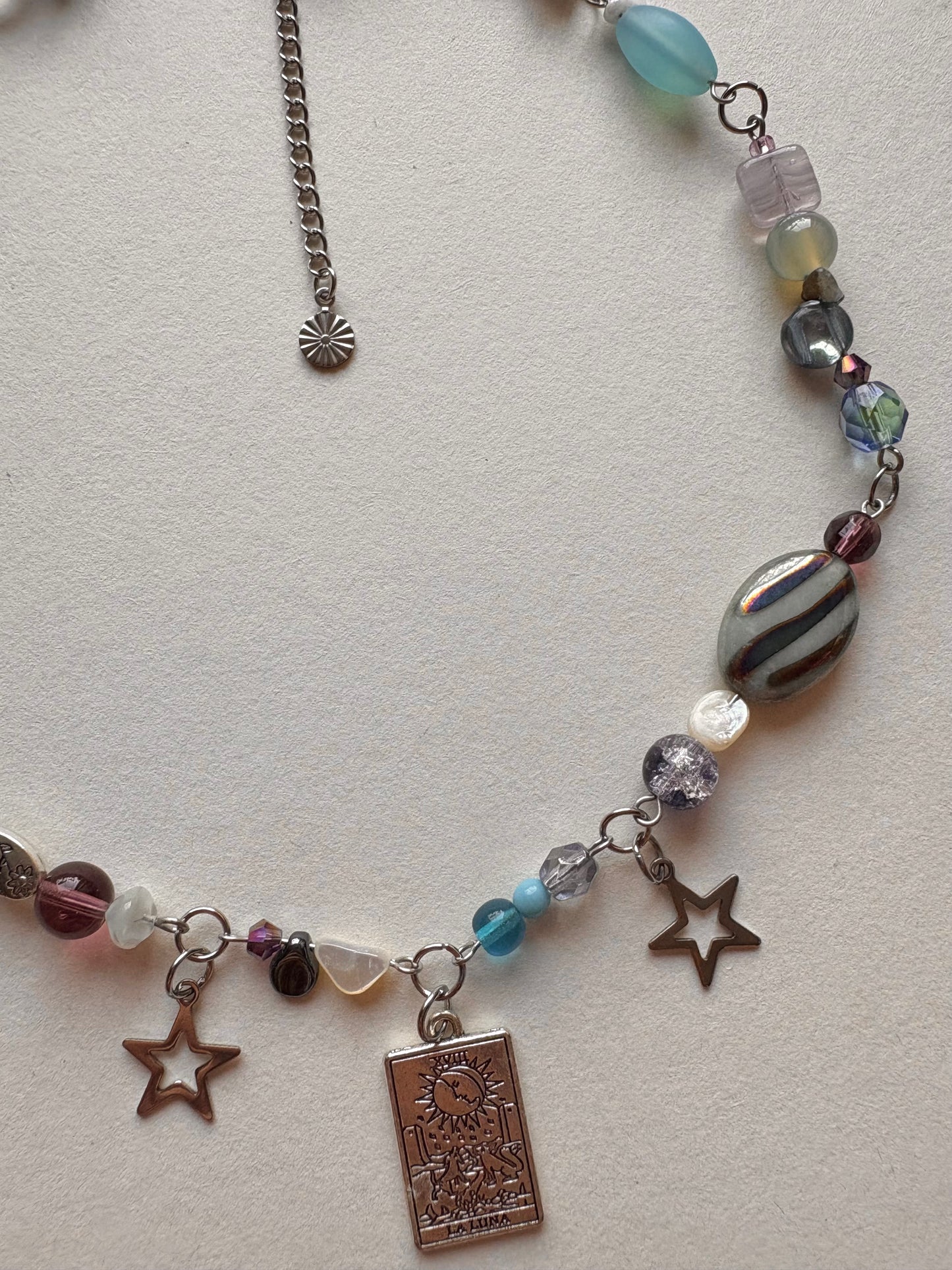 silver star necklace