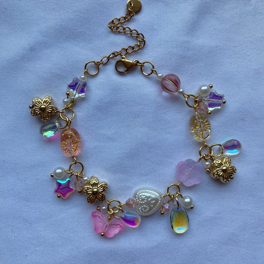 pink pony club clutter bracelet