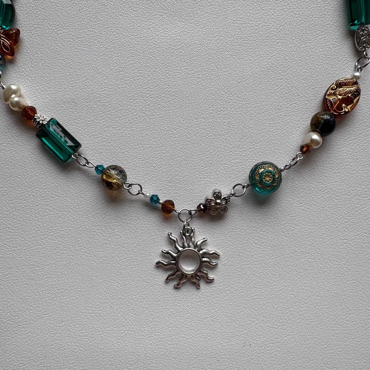 silver penny lane necklace
