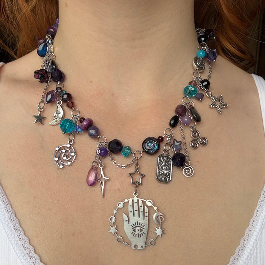 crystal necklace