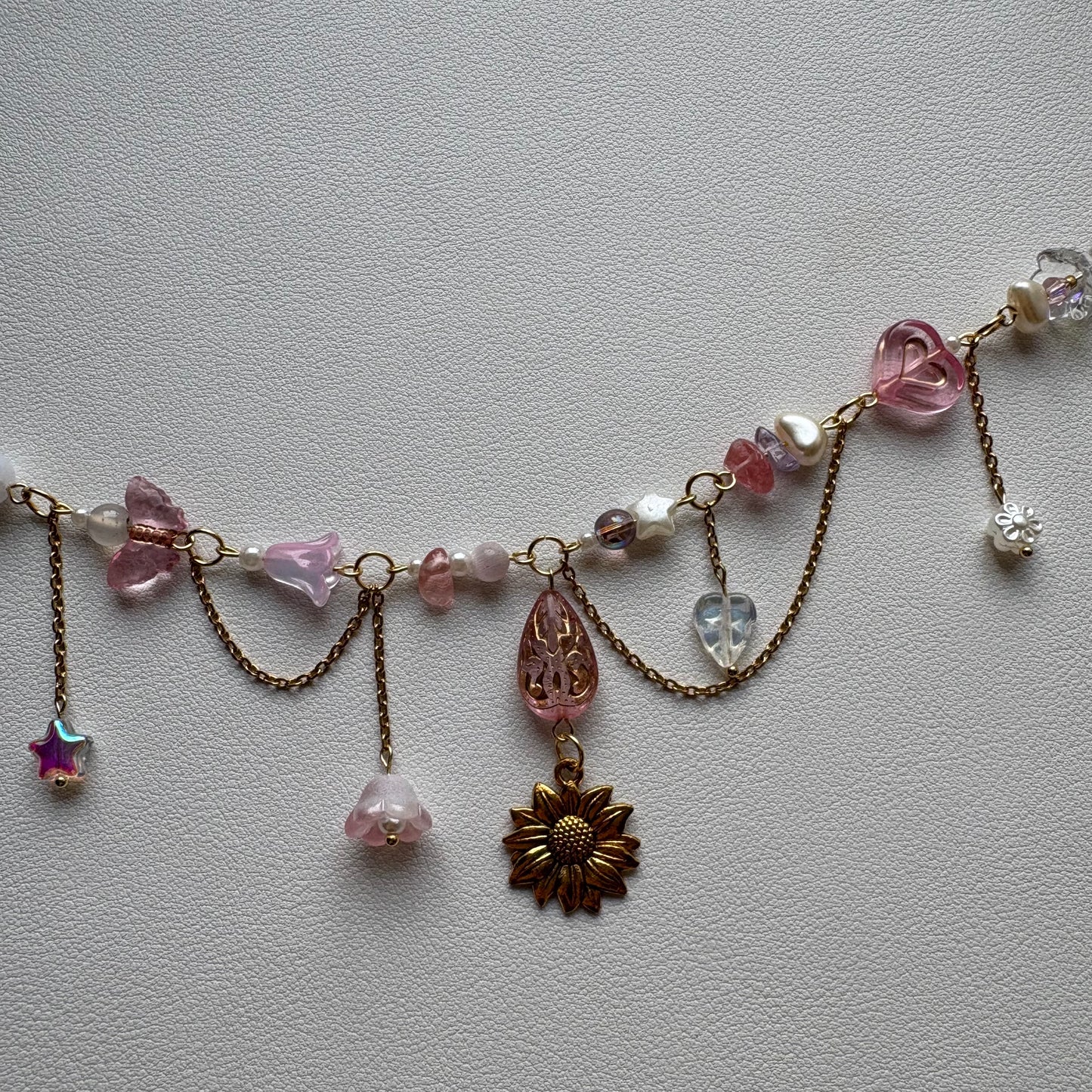 fairy garden necklace