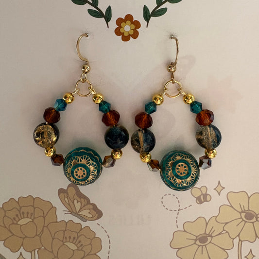 silver springs boho earrings