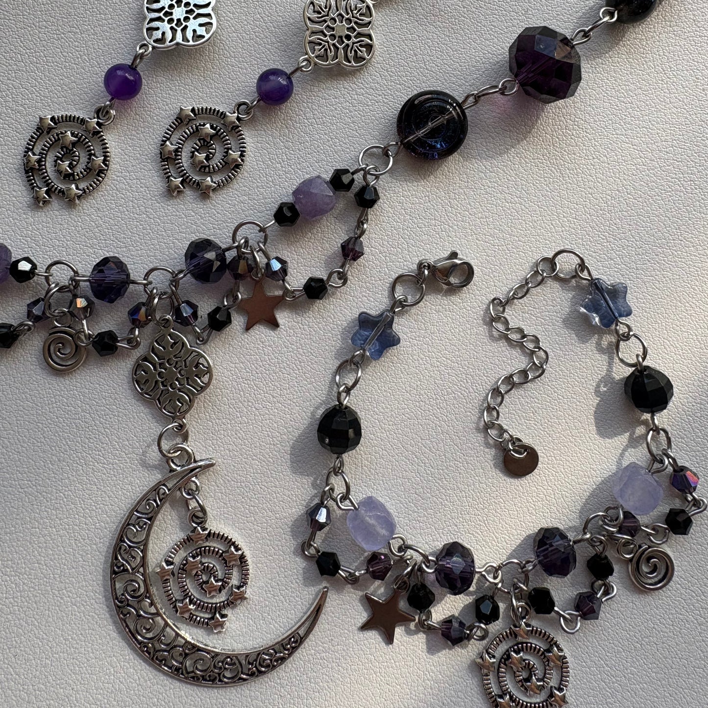 silver rhiannon necklace