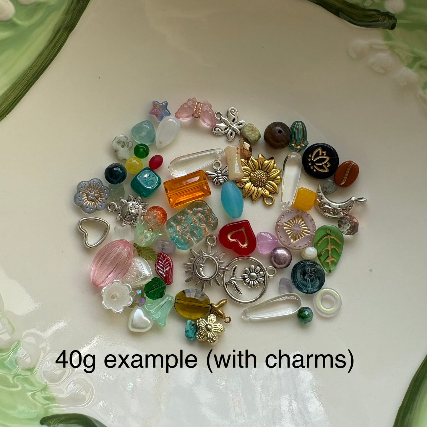 mystery bead bucket scoops