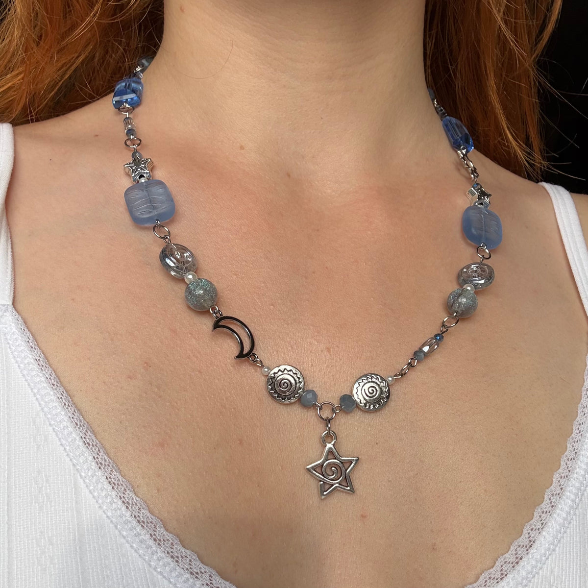 blue anomaly necklace