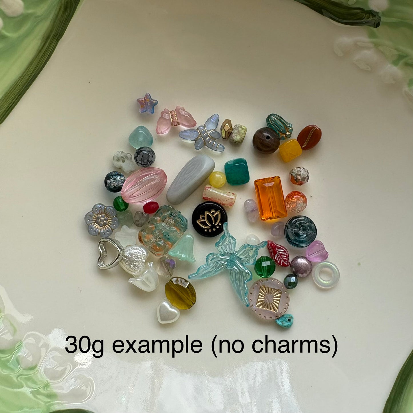 mystery bead bucket scoops