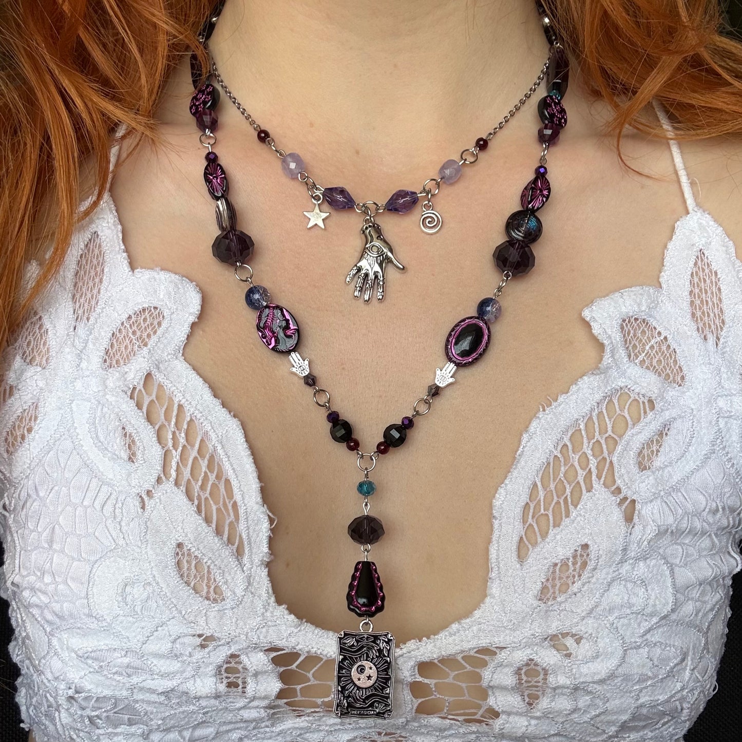 silver sorcerer necklace
