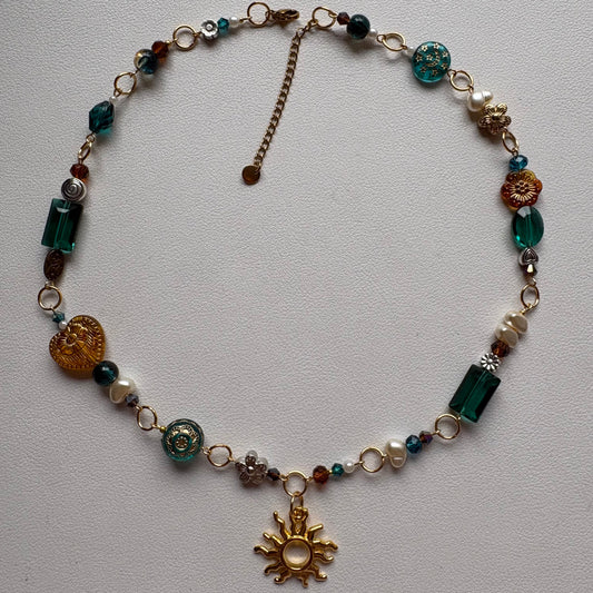 gold penny lane necklace