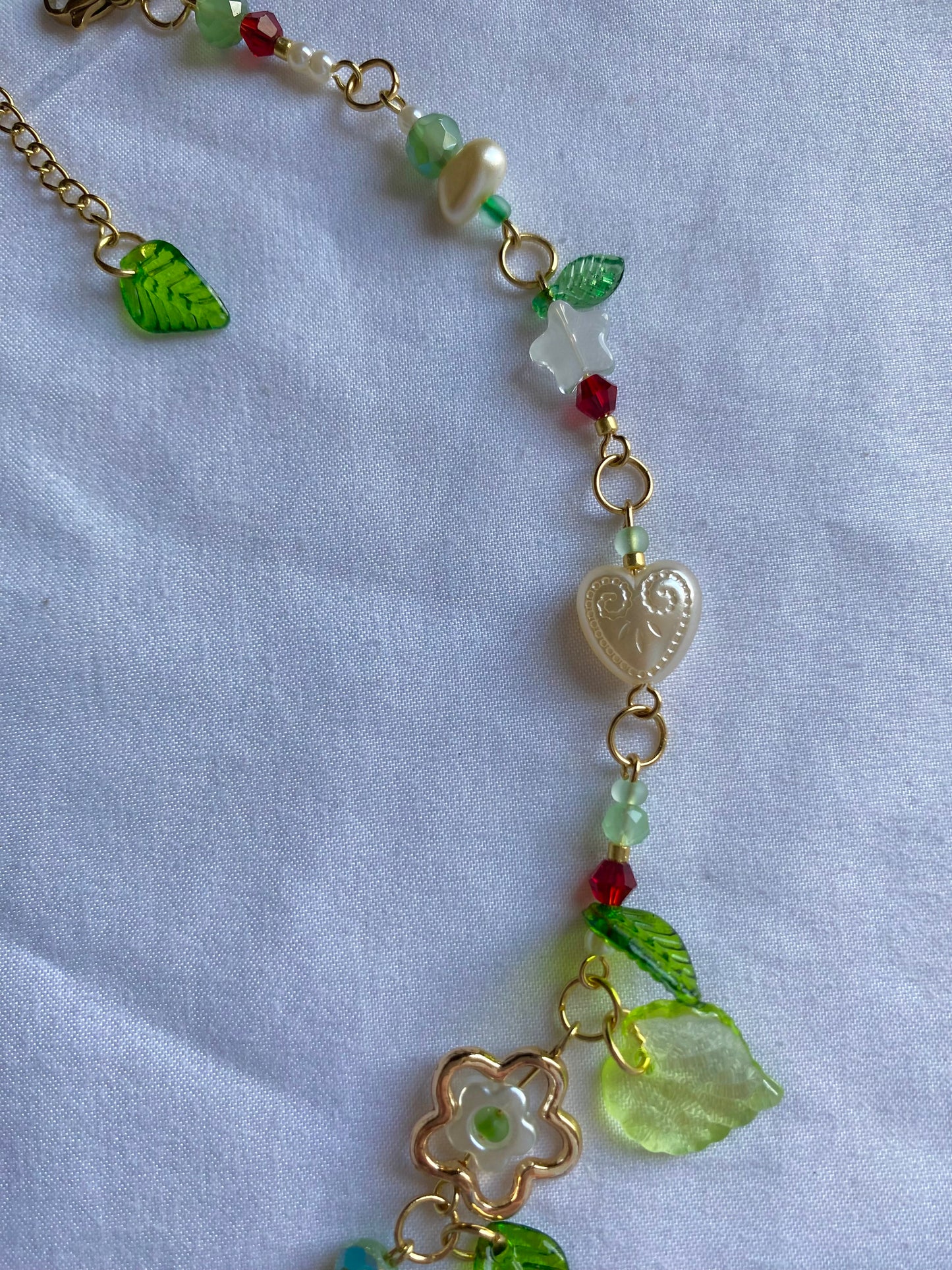 whimsy mushroom necklace